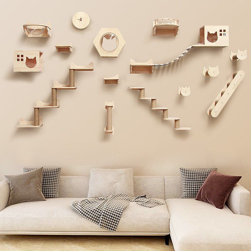 Cat Climbing Frame Wall Type