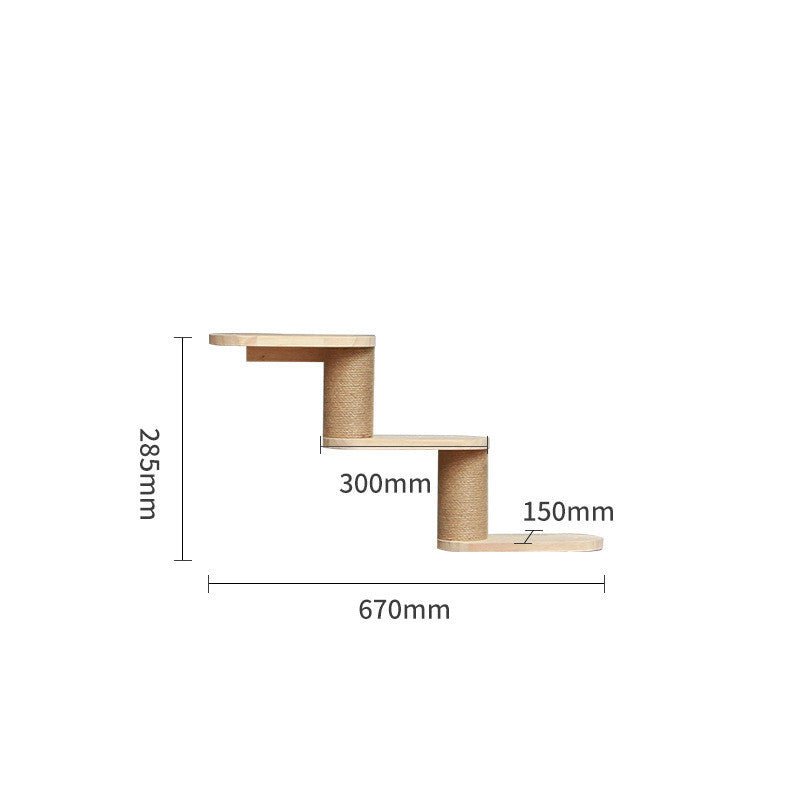 Cat Climbing Frame Wall Type