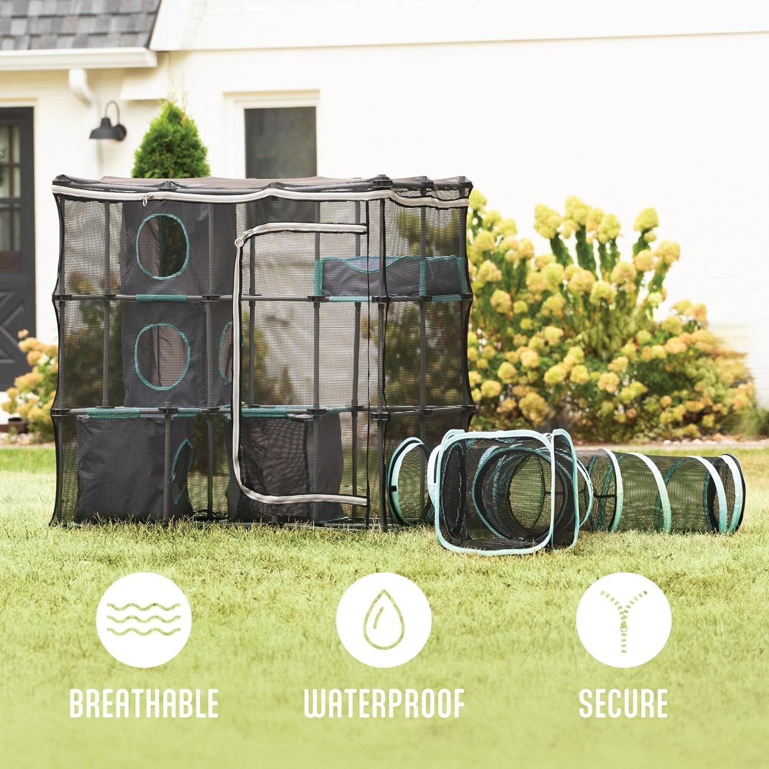 Kitty City Outdoor Catio — Play & Furniture Mega Kit