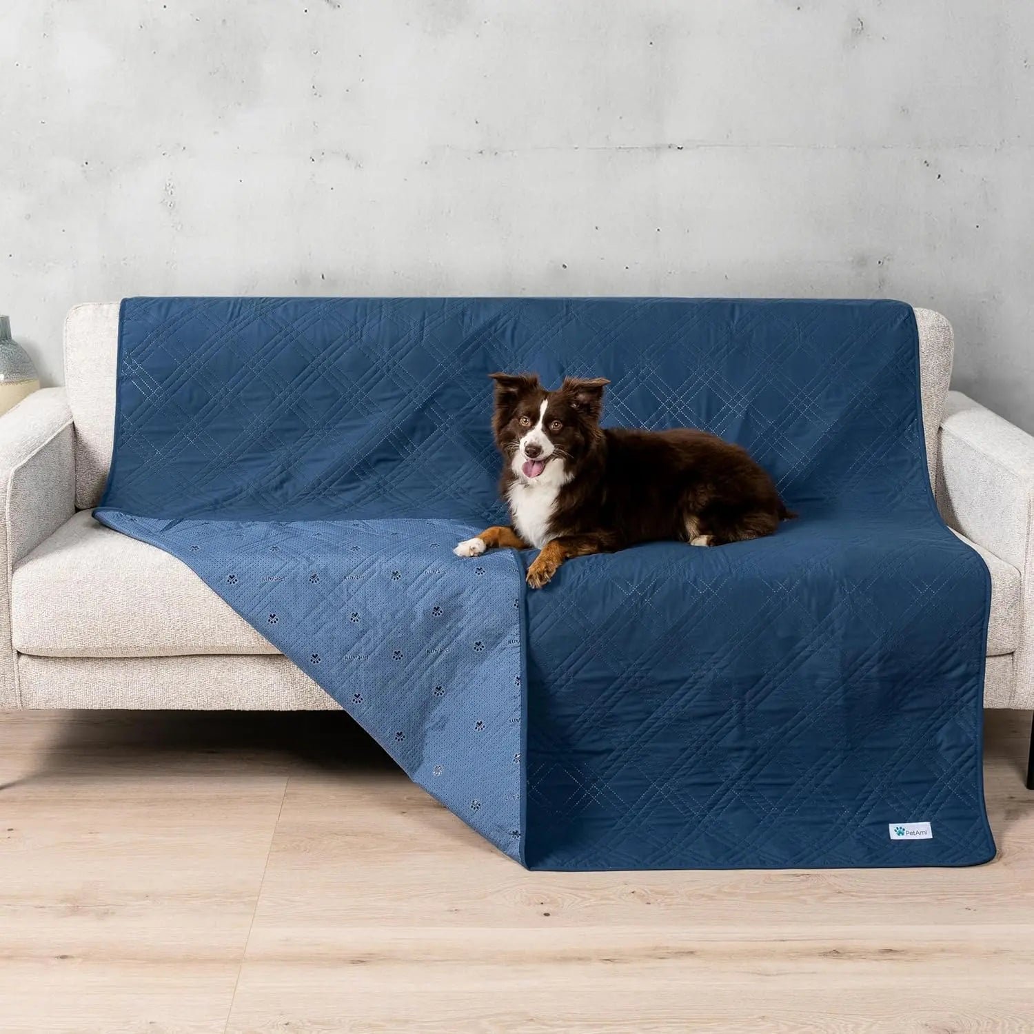 Waterproof Reversible Couch Cover — Pet-Proof, Washable