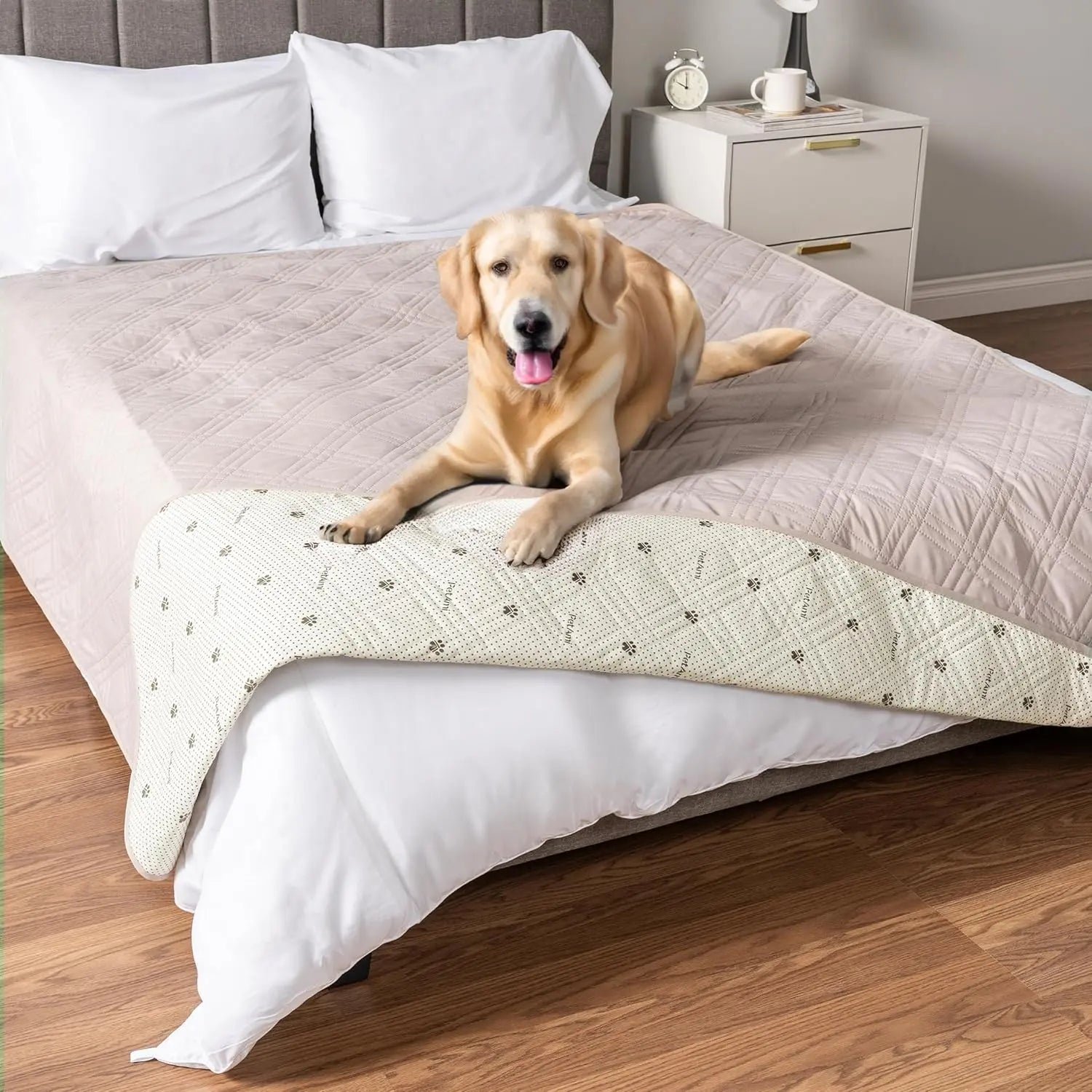 Waterproof Reversible Couch Cover — Pet-Proof, Washable