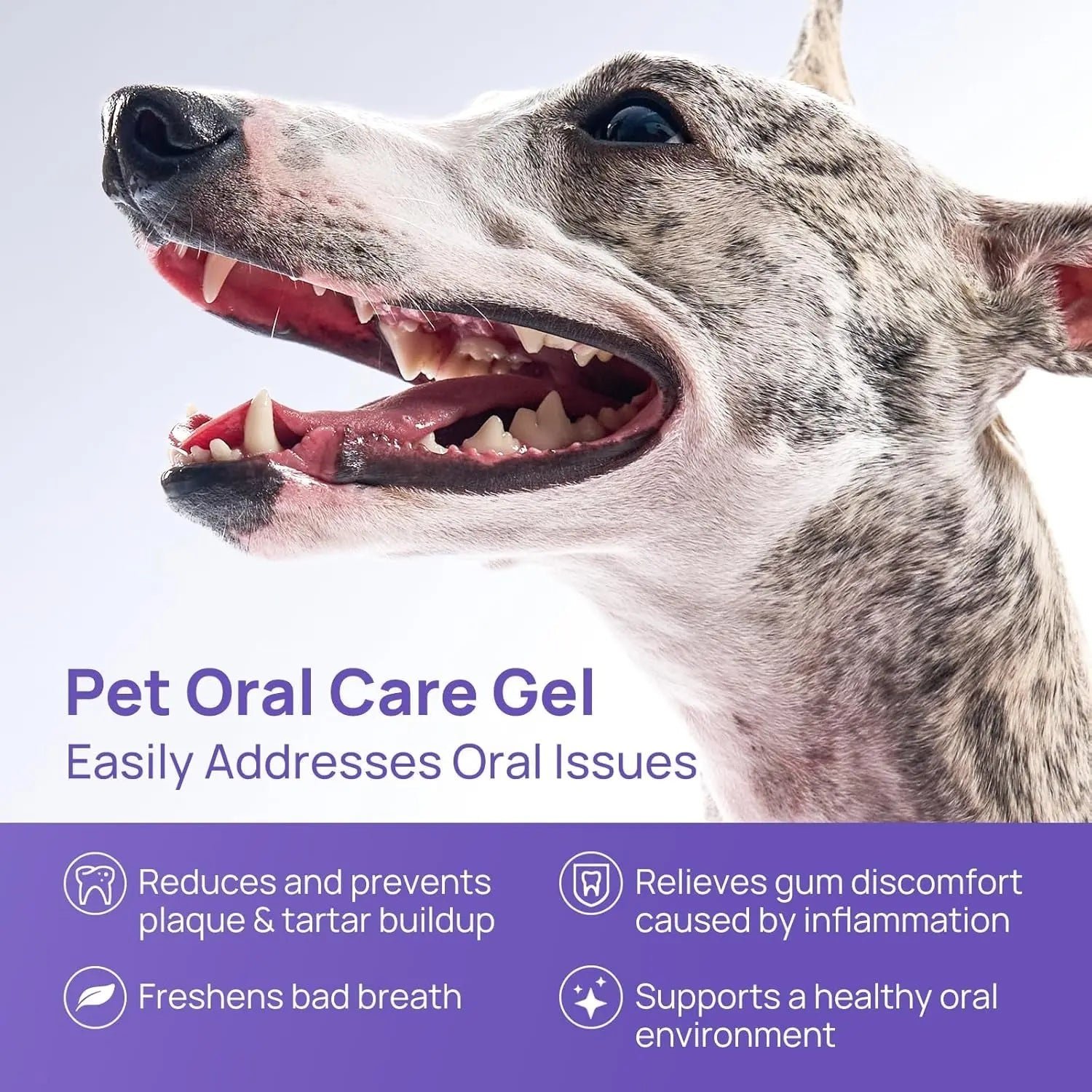 Oral Repair Gel for Dogs & Cats — Fresh Breath & Tartar Control