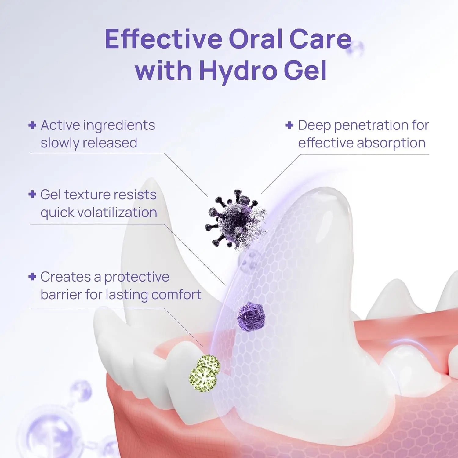 Oral Repair Gel for Dogs & Cats — Fresh Breath & Tartar Control