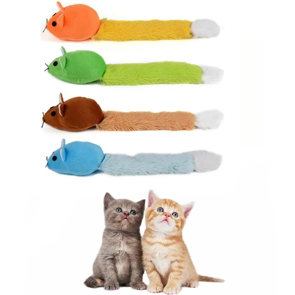 Long Tail Mouse Toy for Cats