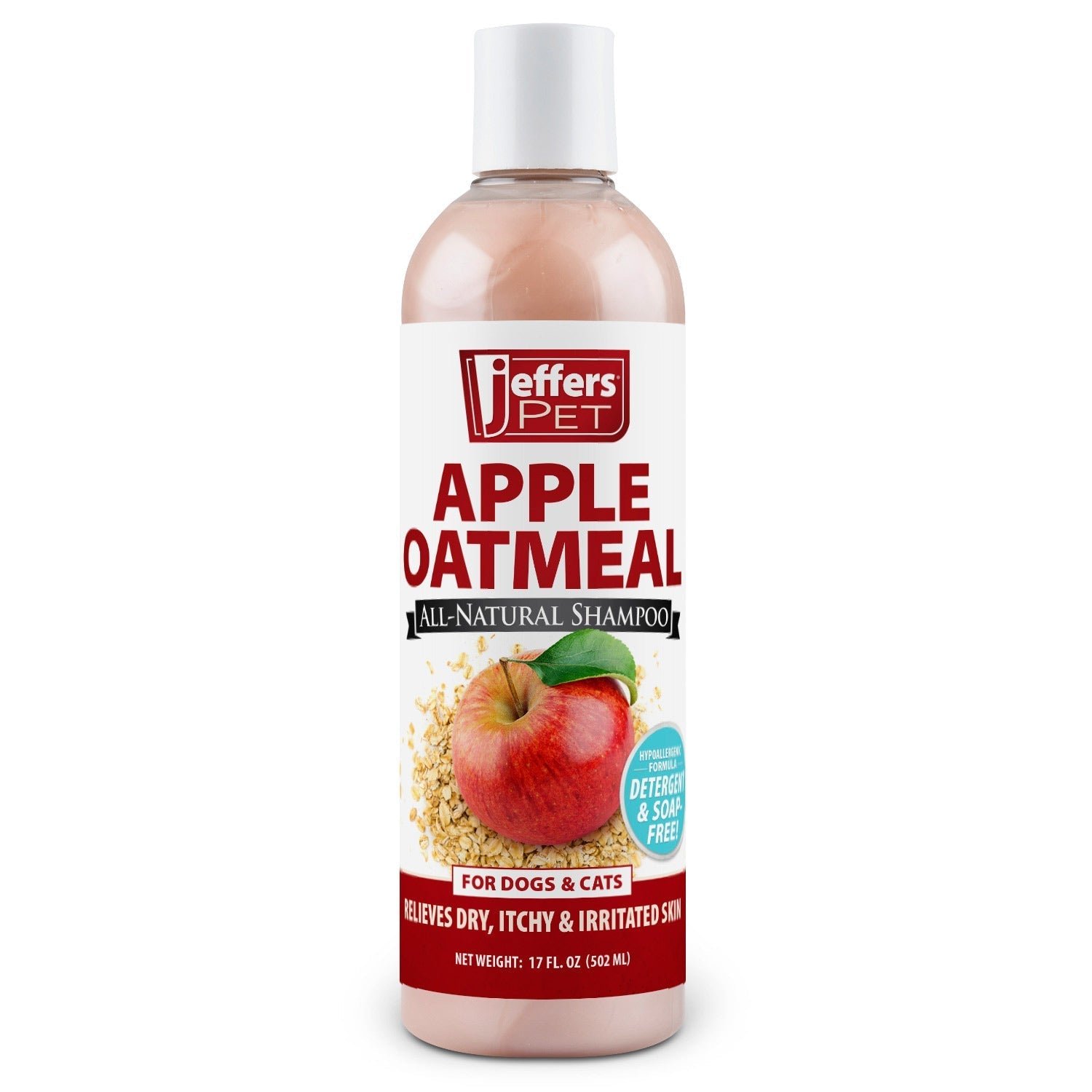 Apple Oatmeal Hypoallergenic Shampoo for Dogs & Cats