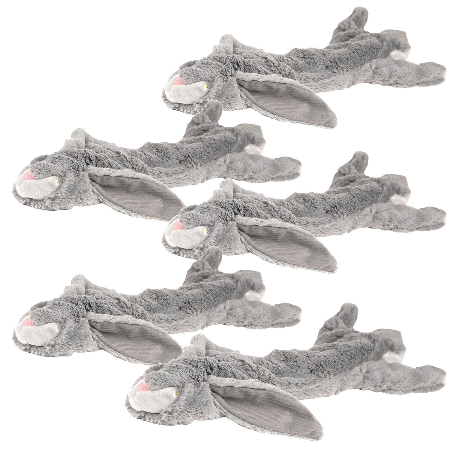 Unstuffed Plush Dog Toys