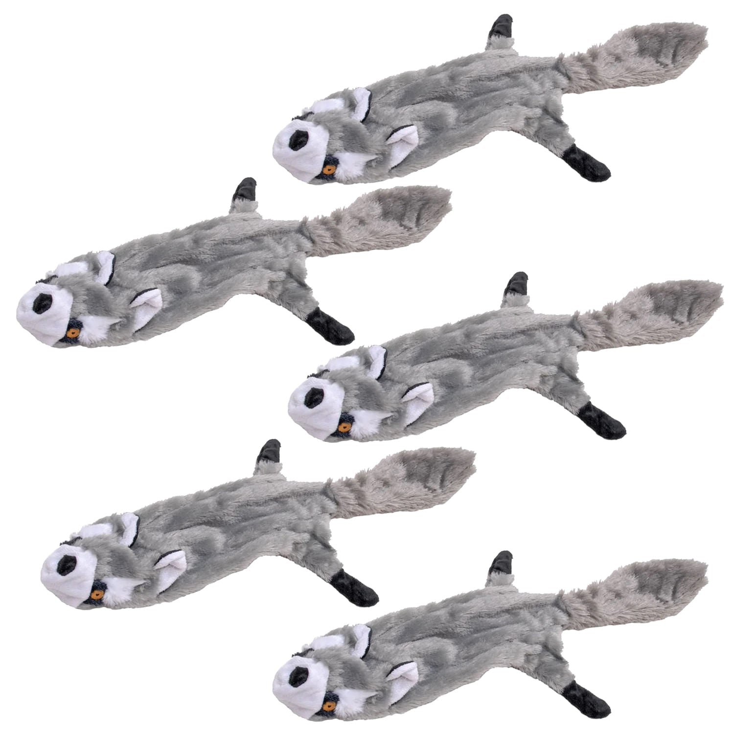 Unstuffed Plush Dog Toys